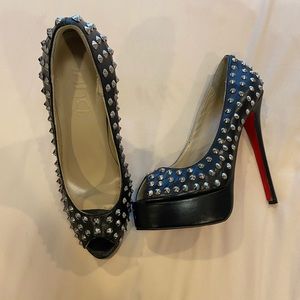Spiked Jancl 5 inch heels